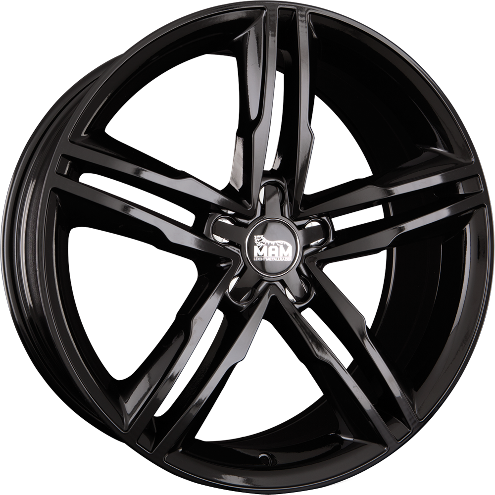 MAM Wheels A1 Zwart 18 inch velg