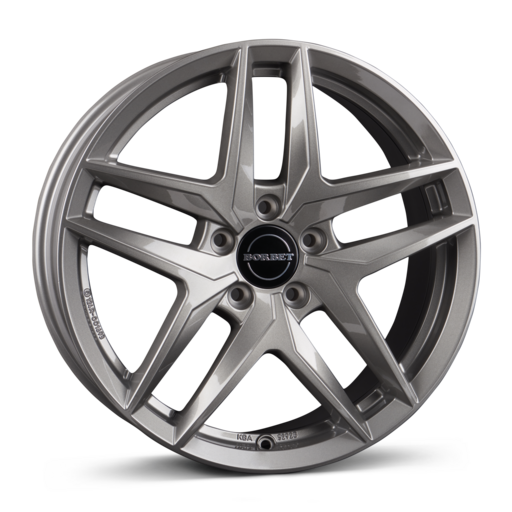 BORBET Z metal grey glossy