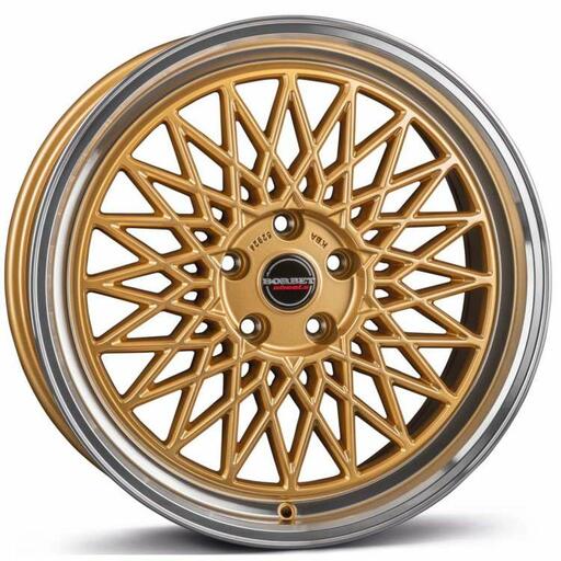 BORBET B Goud rim polished