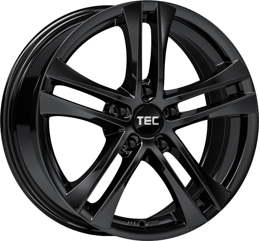 TEC Speedwheels AS4 Zwart 17 inch velg