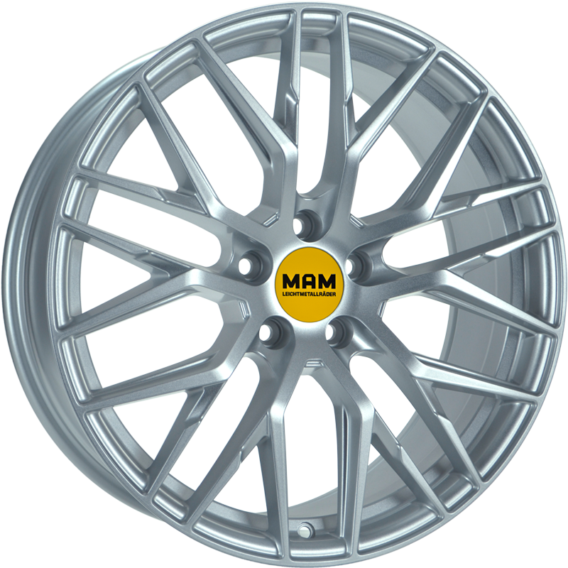 MAM Wheels RS4 Mat zilver