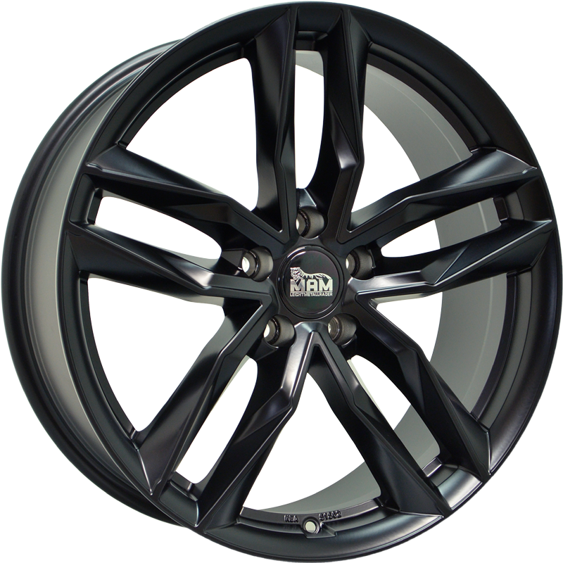 MAM Wheels RS3 Mat zwart 17 inch velg