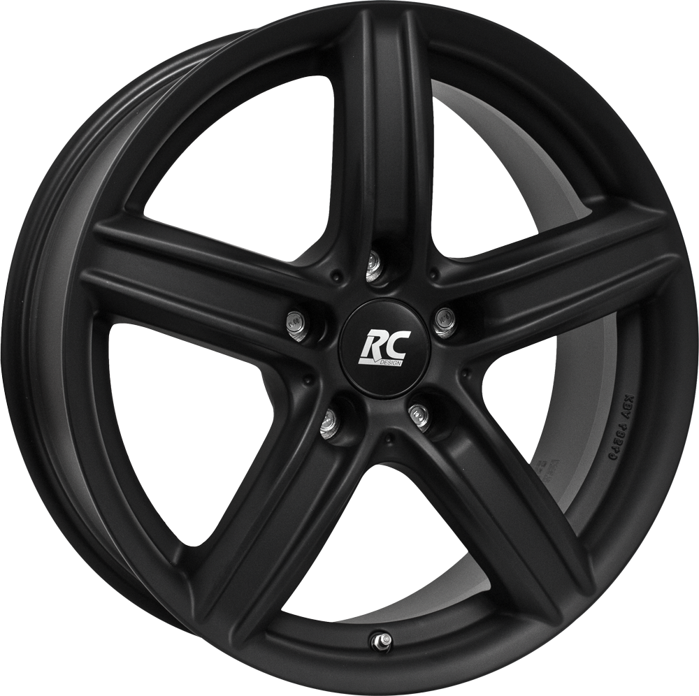 RC DESIGN RC21 ECE Mat zwart 16 inch velg